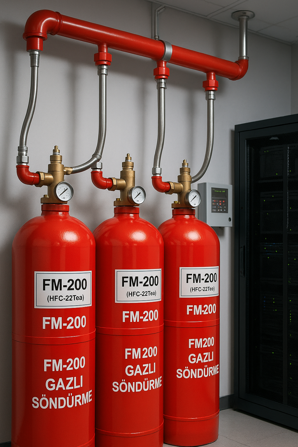 FM-200 Gazlı Söndürme